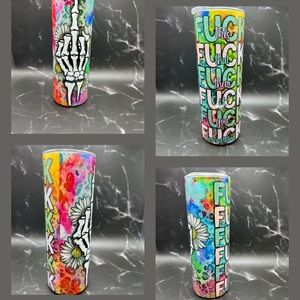 ***NEW*** F-This F-that F-them F-it F-you F-everything 20oz sarcastic tumbler